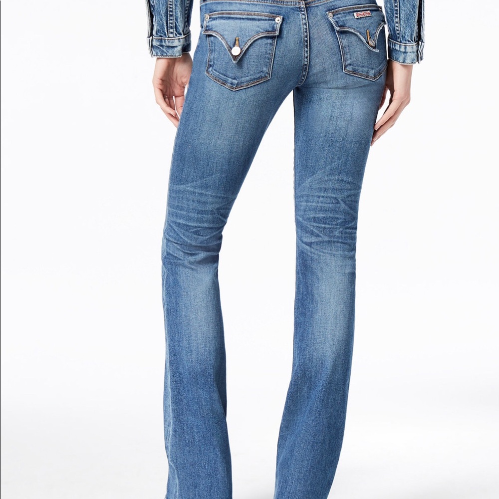 Hudson jeans soft ,comfortable slim bootcut jeans